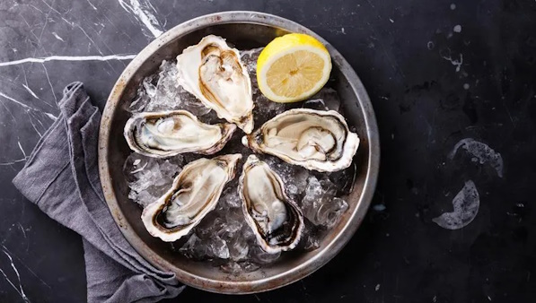 Устрицы и гребешки